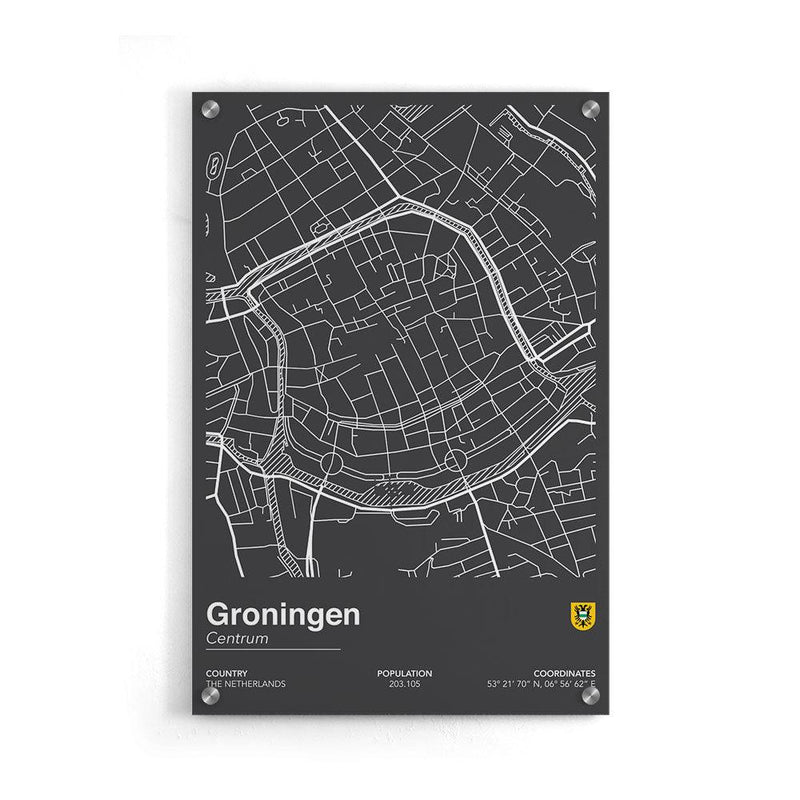 Stadskaart Groningen