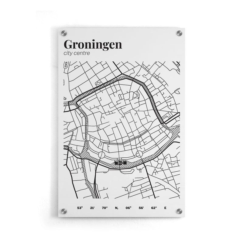 Stadskaart Groningen