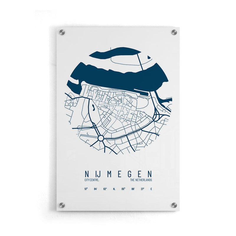 Stadskaart Nijmegen