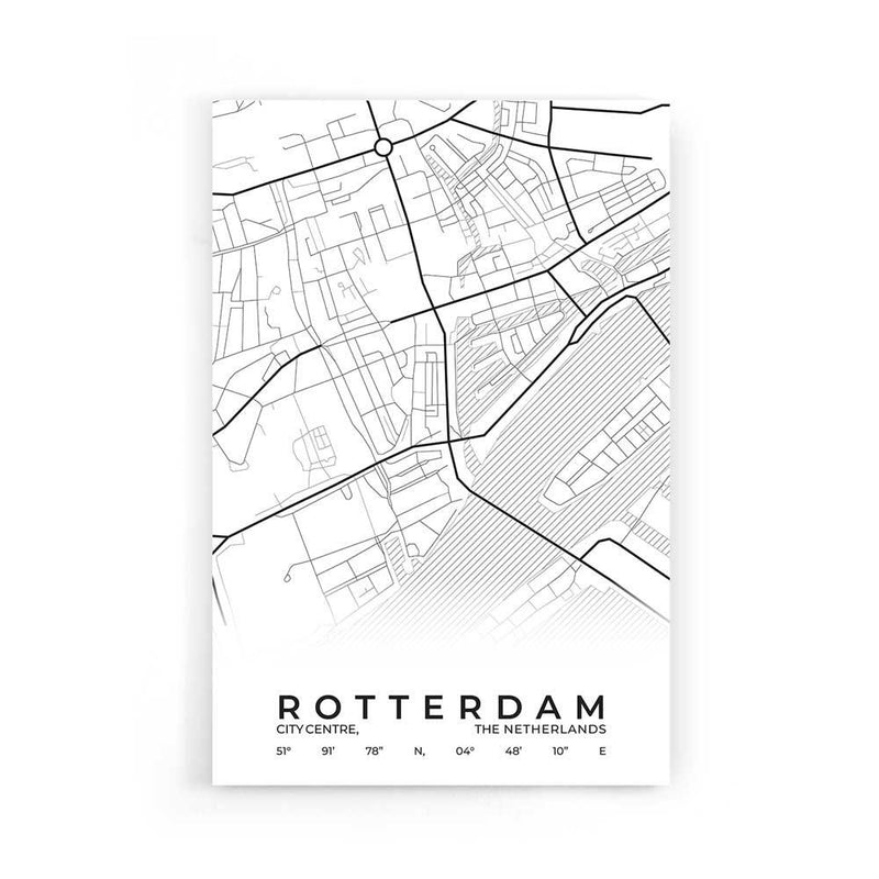 Stadskaart Rotterdam Centrum