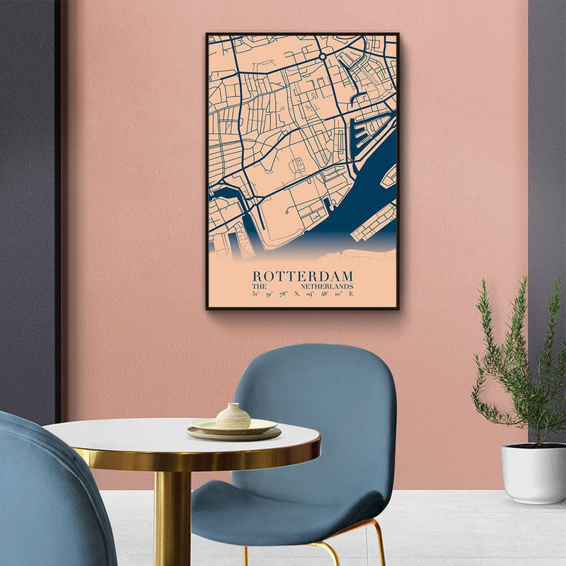 Stadskaart Rotterdam