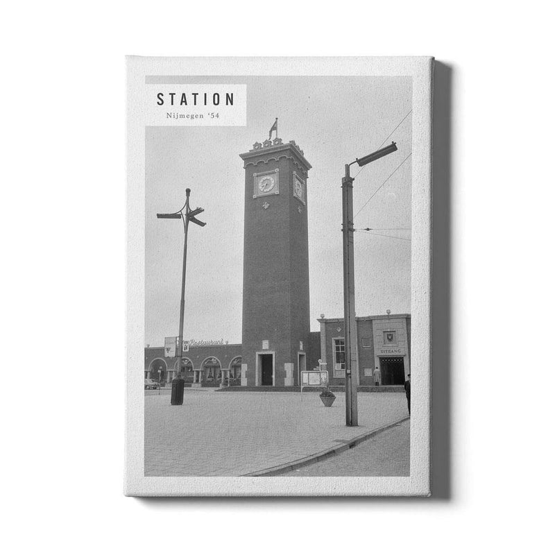 Station Nijmegen '54 II canvas