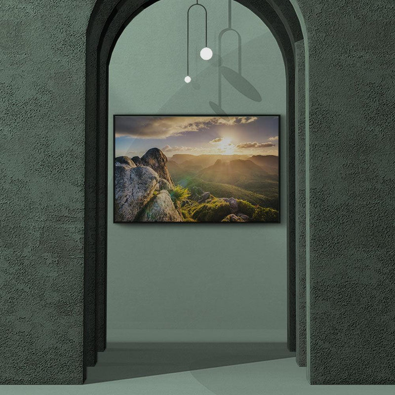 Sunny Mountainside poster - Walljar