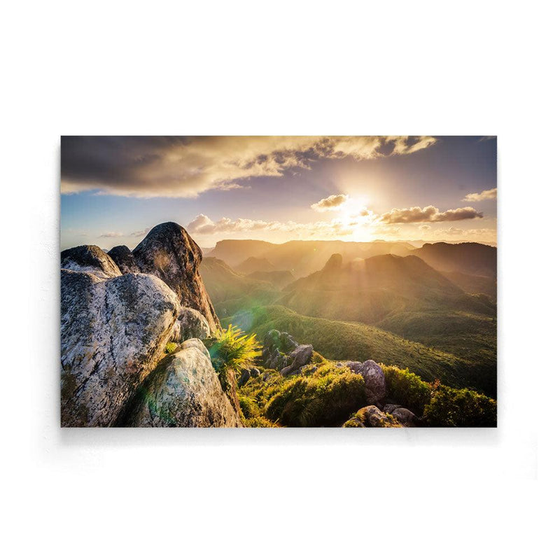 Sunny Mountainside poster - Walljar