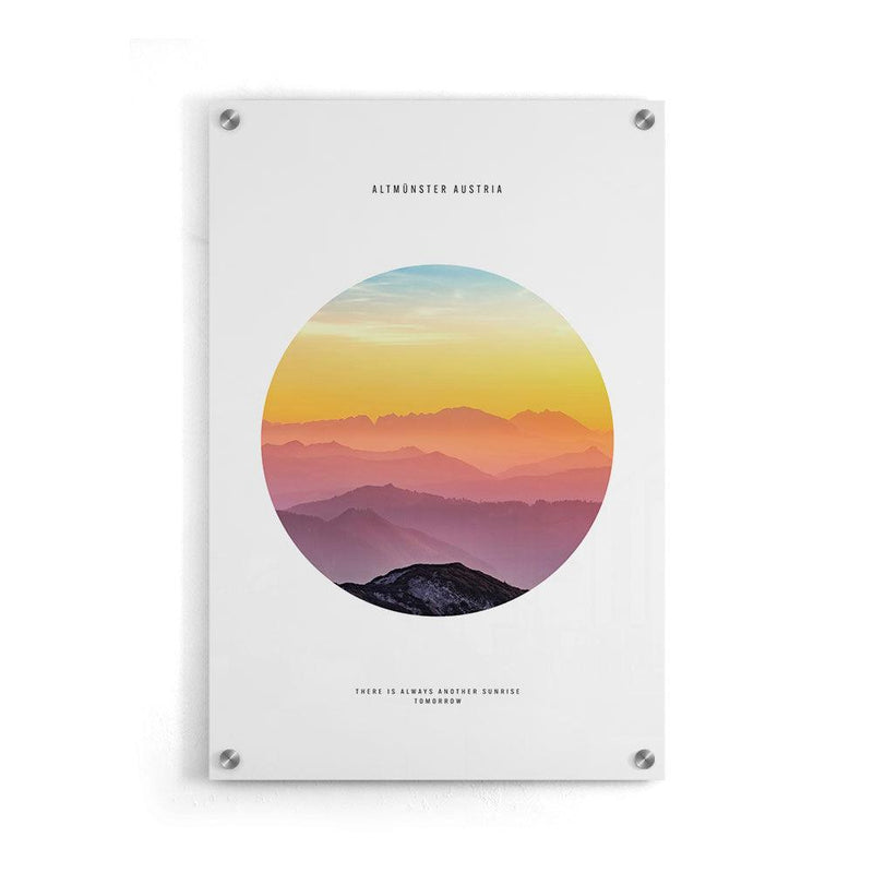 Landschap poster