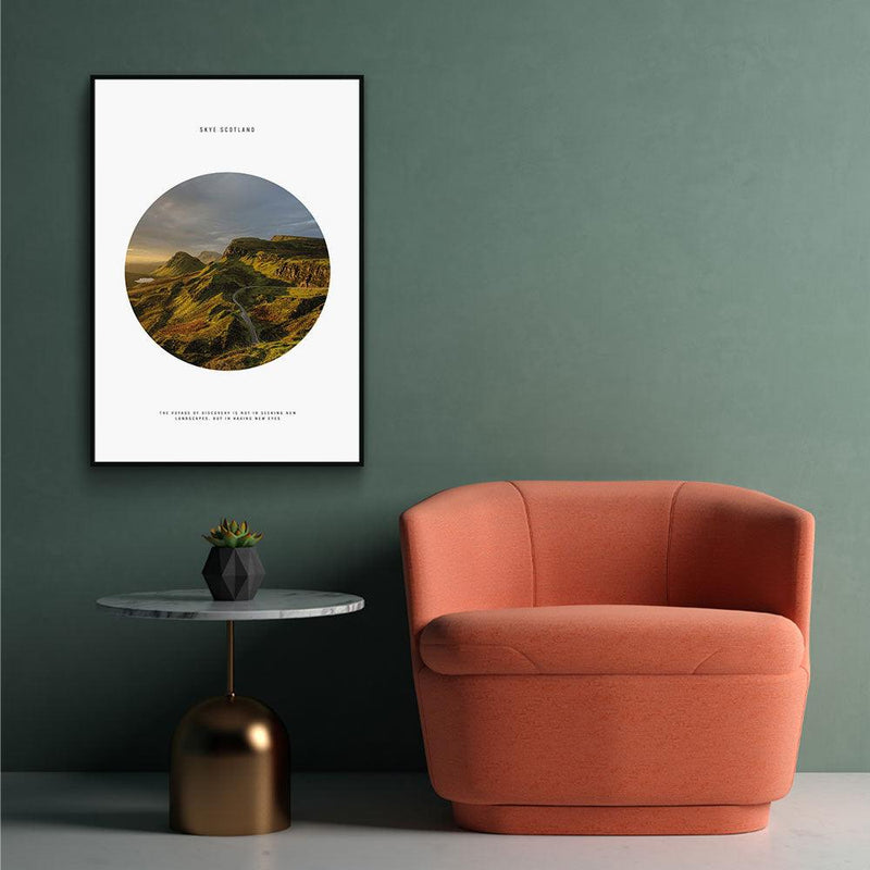 Landschap poster