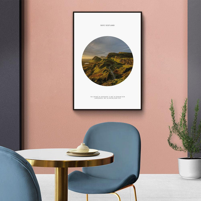 Landschap poster