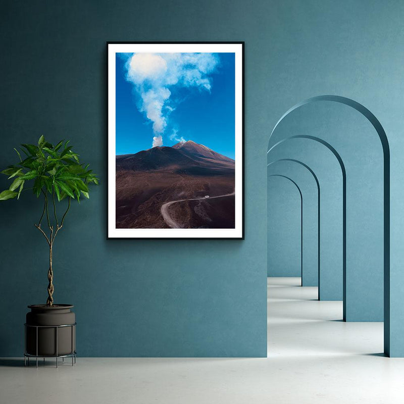 Towards The Vulcano - Walljar