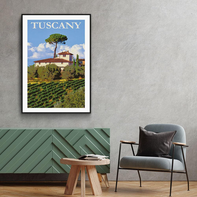 Tuscany Wijngaard - Walljar