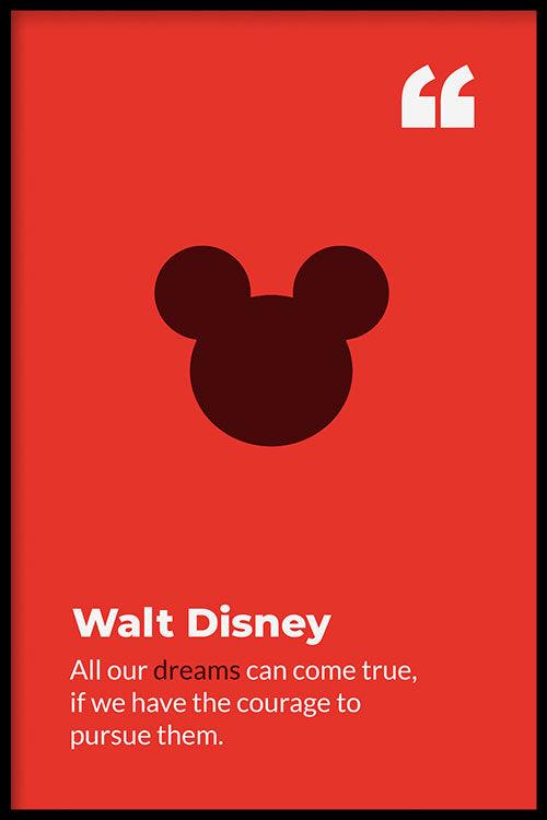 Walt Disney poster